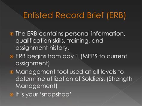 About ERB .